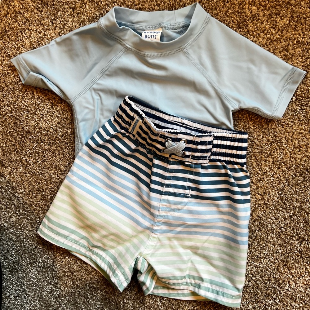 Swimsuit and Rashguard